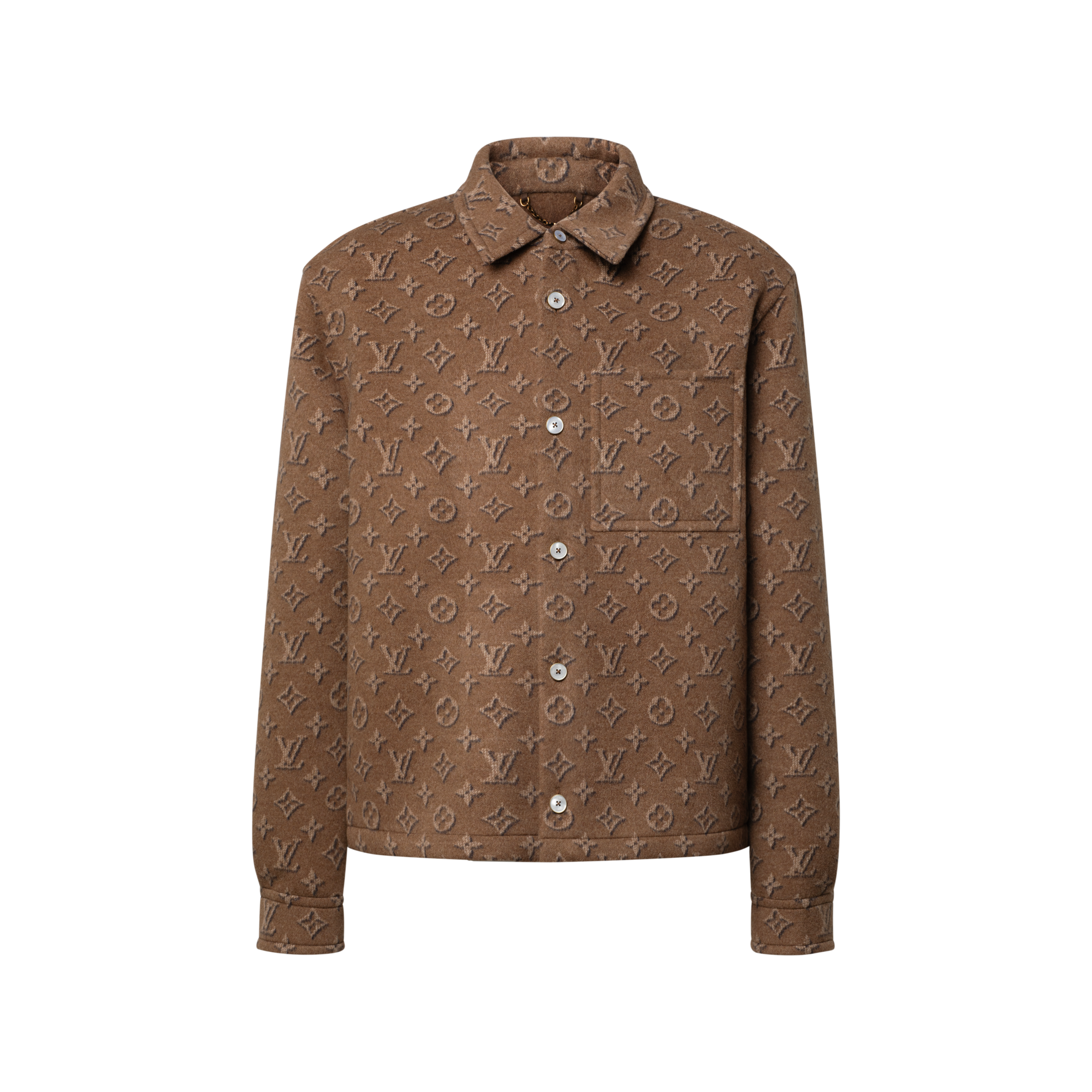 Monogram Ripstop Zippered Overshirt - Men - Ready-to-Wear | LOUIS